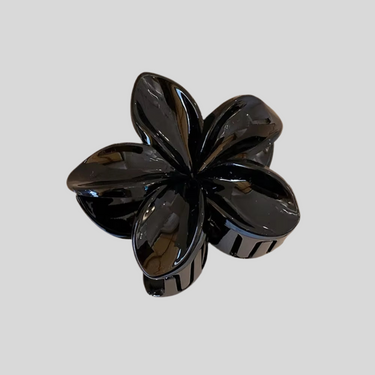 HIBISCUS FLOWER HAIR CLIP 8CM NEUTRAL MULTI - STUDIO JO STORE